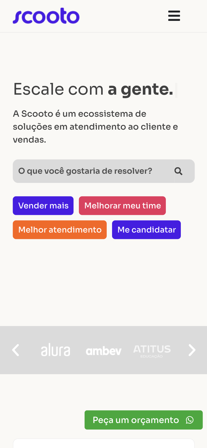 Home Scooto - Mobile